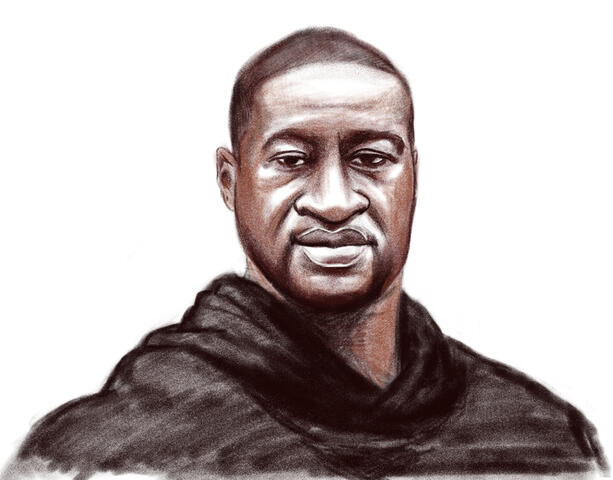 George Floyd portrait